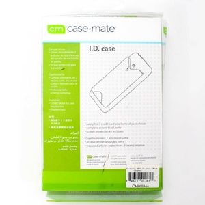CASE-MATE BARELY THERE I.D. CELL PHONE CASE BLACK